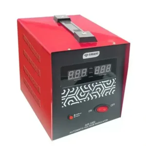 Smart Technology Stabilisateur De Tension Automatique – AVR-1000Va – Rouge