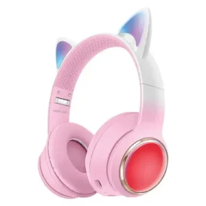 Casque sans fil pour enfants – Green Lion GK-400 – Rose – GNK400HPPK