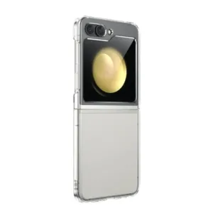 Coque pour Samsung Galaxy Z Flip 6 – Ultra Transparente – Protection intégrale 360° – Pliable à 180°- Delgado – Green Lion –GNDPCZFL6CL