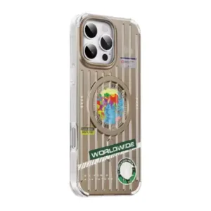 Coque MagSafe Pour iPhone16 Pro Max- Désert – Green Lion – GNGMIP16PMDT