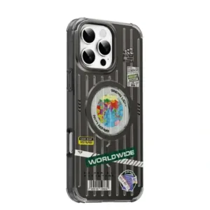 Coque MagSafe Pour iPhone16 Pro Max – Noir- Green Lion – GNGMIP16PMBK