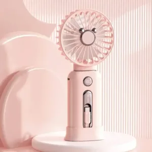 Ventilateur Portable et Powerbank 10000mAh – Green Lion WindMate – GNWIMTPB10PK – Rose