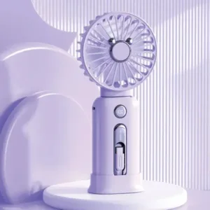 Ventilateur Portable et Powerbank 10000mAh – Green Lion WindMate – GNWIMTPB10PL – Violet
