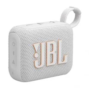 JBL GO 4 – Mini enceinte portable sans fil – BT5.3 – Etanche IP67 – USB-C – Autonomie 7h -Blanc