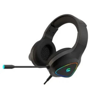 Casque de jeu avec son HD et RVB – PDX414-BK – Noir