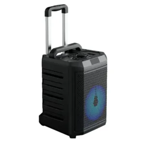 Smart Technology -Hautparleur Bluetooth de Fête ) Avec 2 Micros + Commande- Noir-Garantie 3 Mois -STHP-8088M