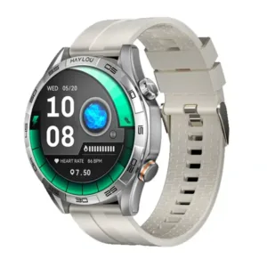 Montre Connectée – Haylou Solar 5 – Écran 1,58″ Amoled – IP68 – 15 jours Autonomie – Argent