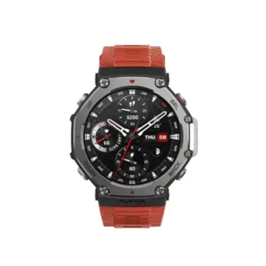 Montre connectée Amazfit T-Rex 3 – Lava – Ecran amoled de 1,5″ – GPS intégré – 27 jours d’autonomie de la batterie – Android & IOS