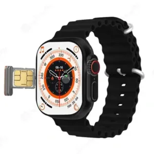 Montre Connectée Telzeal TC5G – 4/64GB – Carte SIM – Wifi – Appels – GPS – 4G – écran 2,2″ – 3 bracelets interchangeables – Android et iOS – Noir