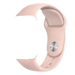Bracelet W3 Sport Band en silicone COTEetCI pour Apple Watch 44mm/42mm – CS2086-LP – Rose