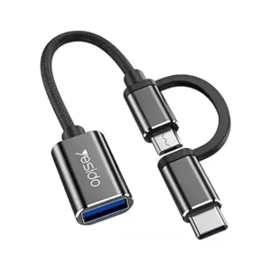 Cable de transmission de données USB 3.0 super rapide – 2 en 1 OTG – YESIDO GS02