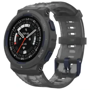 Amazfit Active Edge – Montre connectée – GPS – coach santé IA – séances d’entraînement et exercices – Autonomie 16 jours – 10 ATM – Noir