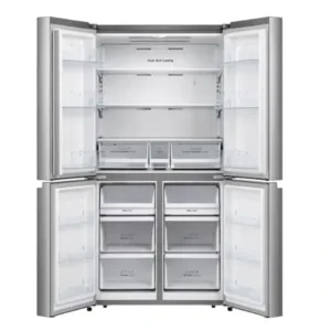 Hisense Réfrigérateur Américain Dual Tech Cooling 4 Portes – 582L Net – RC-68WC4SA