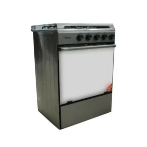 MIDEA Gazinière 4 FEUX – M-SNIPER60-SILVER