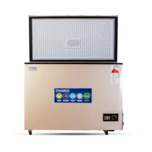 Nasco Congélateur Horizontal avec 1 panier à l’intérieur – Economie d’Energie 400L – 1 Porte – NAS-400FL-G