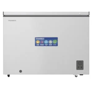 Nasco Congélateur Horizontal Une Porte Gris Avec Serrure 295L – NAS-400WA
