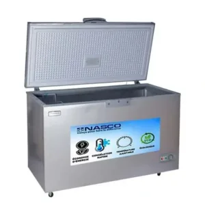 Nasco Congélateur Horizontal avec 1 panier à l’intérieur – 425L – 1 Porte – NAS-425FL-DS