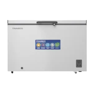 Nasco Congelateur Horizontal Une Porte Gris Avec Serrure 347L Net – NAS-425WA