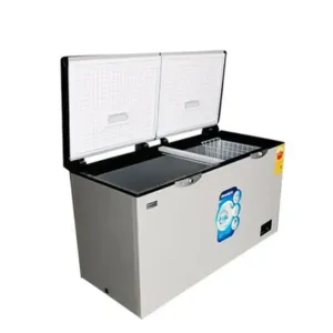 Nasco Congélateur Horizontal avec 2 paniers à l’intérieur – 2 Portes – 450L Net – NAS-550FL-DD-DS