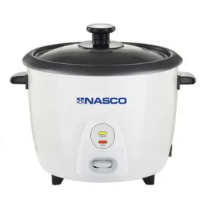 Nasco Cuiseur De Riz 2.8l – Couvercle En Verre – NAS-RC2,8WB