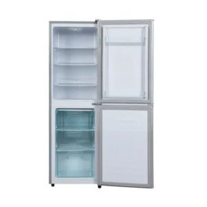 Nasco Refrigérateur Combiné – Economie D’Energie – 158L Net – 3Tiroirs – Argent foncé – NASD2-243FL-DS