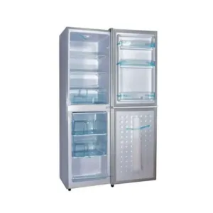 Nasco Refrigérateur Combiné – Economie D’Energie – 293L – 3 Tiroirs – Jaune Or – NASD2-293FL-G