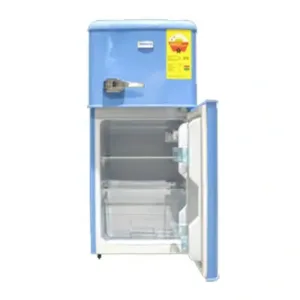 Nasco Mini Réfrigérateur Retro Deux Portes – 86LT – NASF2-110RT – Bleu