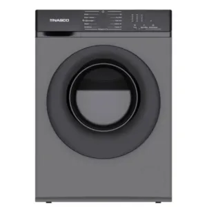 Nasco Machine A Laver Inverter 8kg Front Load – Automatique – NASFL-J8KG-S
