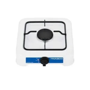 NASCO RÉCHAUD A GAZ 1 FEU – NASGS-K1BW – Blanc