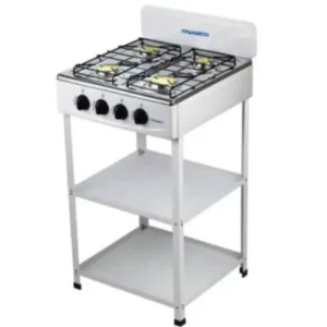 NASCO RÉCHAUD A GAZ AVEC TABLE 4 FEUX – NASGS-K4CSS-S