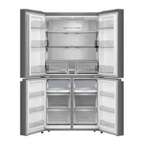 Hisense Réfrigérateur Américain Porte de verre 4 Portes – 664L – RC-73WC4SW