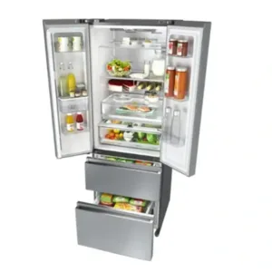 Hisense Refrigerateur Deux Portes Et Deux Tiroirs Distributeur D’eau Et De Glace 485L – French Door – Inverter – RM-63WC4