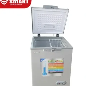 Smart Technology Congélateur Horizontal – 80 L – Gris – 12 Mois De Garantie -STCC-102