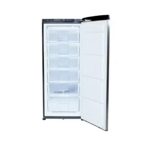 SMART TECHNOLOGY Congélateur Vertical STCD-325 – 280 L – Gris/Noir – 6 Tiroirs