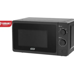 Smart Technology – Micro-Onde- 20L-700W- 5 Niveaux- Noir- Garantie 3 Mois – STMW-20WB