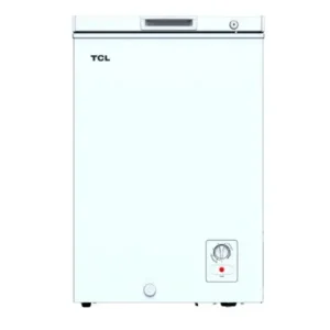 TCL Congélateur Horizontal- TCF-208Y – 208L Blanc- 220-240V -Un Panier Amovible A L’intérieur – Clé – 1 Porte